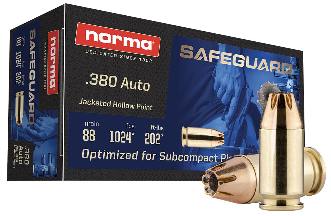 NORMA SAFEGUARD 380ACP 88GR JHP 50/20 - Sale